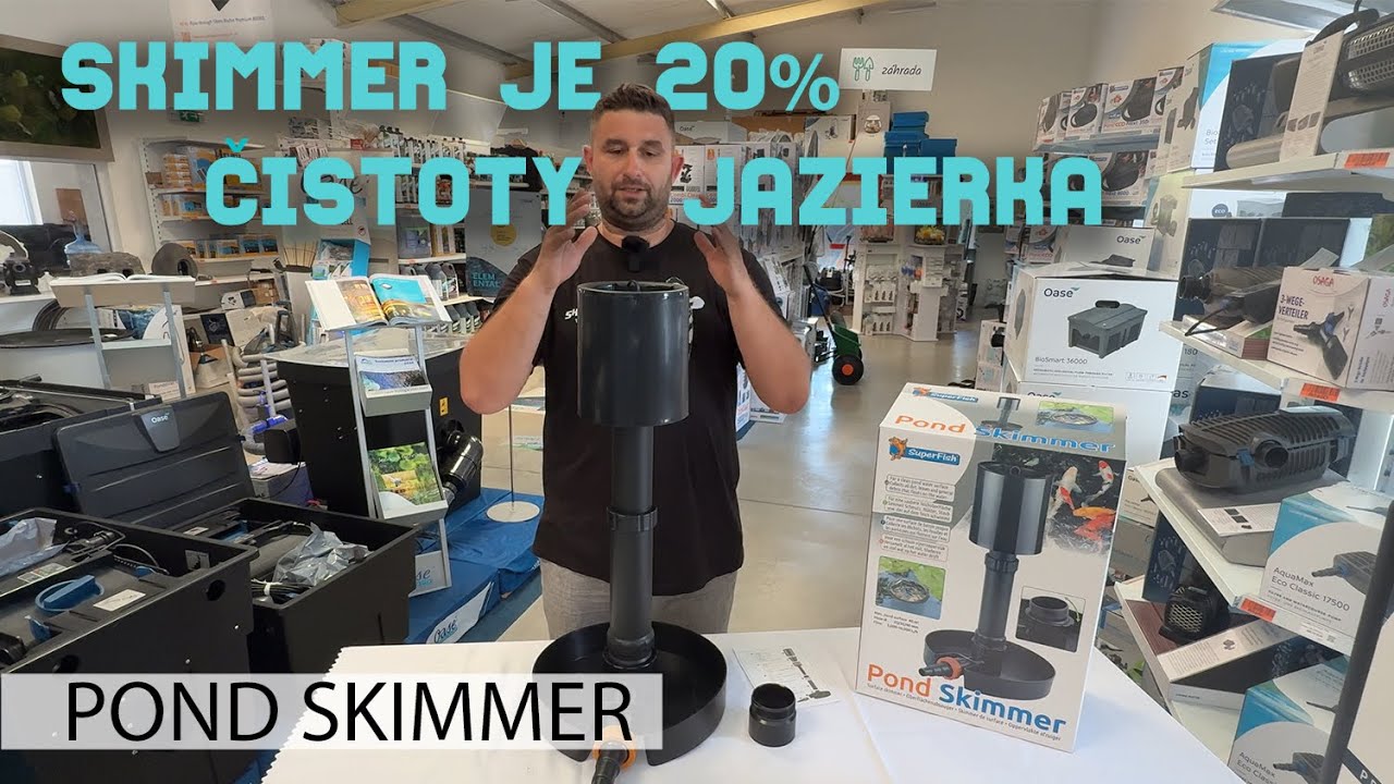 JAZIERKOVÝ SKIMMER Superfish