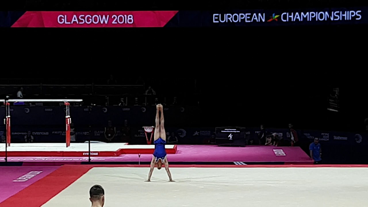 ΓΛΑΣΚΟΒΗ 2018: Γιώργος Χατζηευσταθίου (έδαφος, προκριματικός)