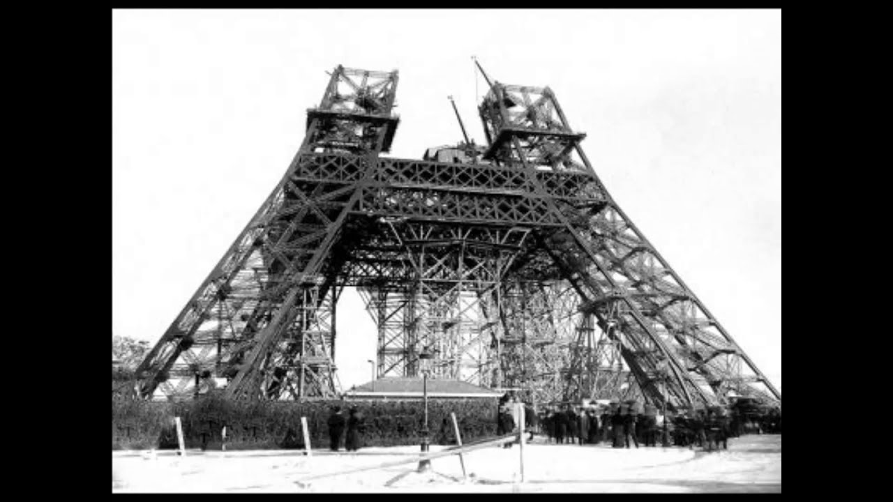 Eiffel Tower Construction 1887-1889
