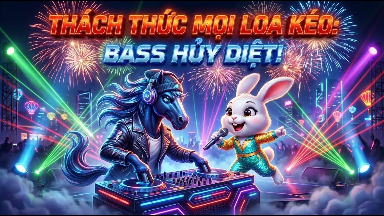 Thách Thức Mọi Loa Kéo - Nhạc Xuân Remix 2026