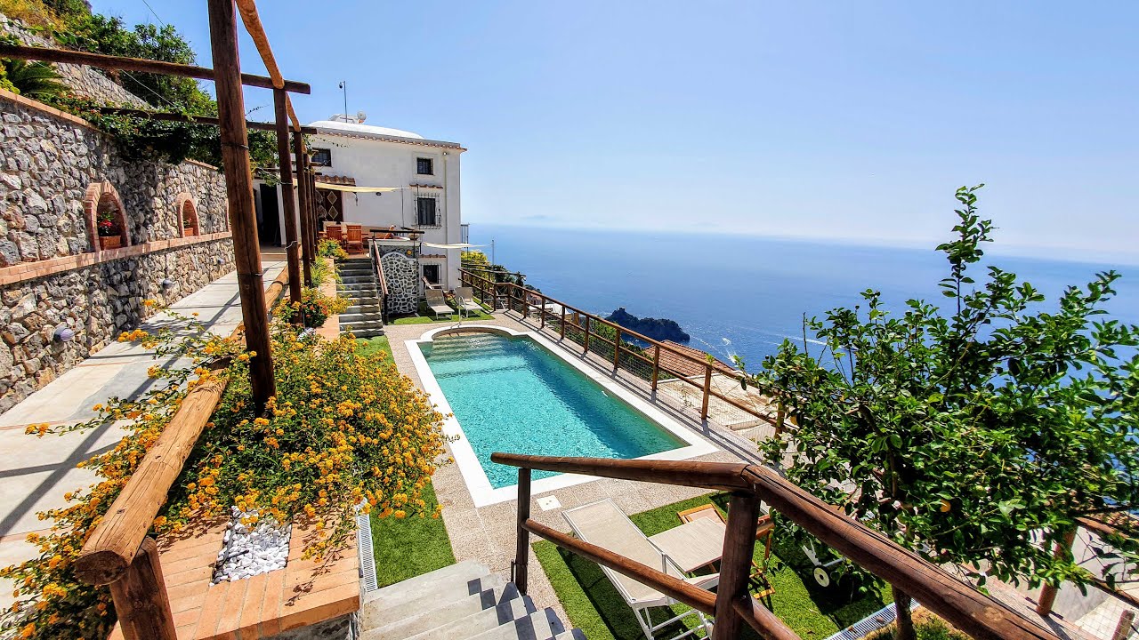 Villa Sunrise: A Breathtaking Retreat in Conca dei Marini, Amalfi Coast