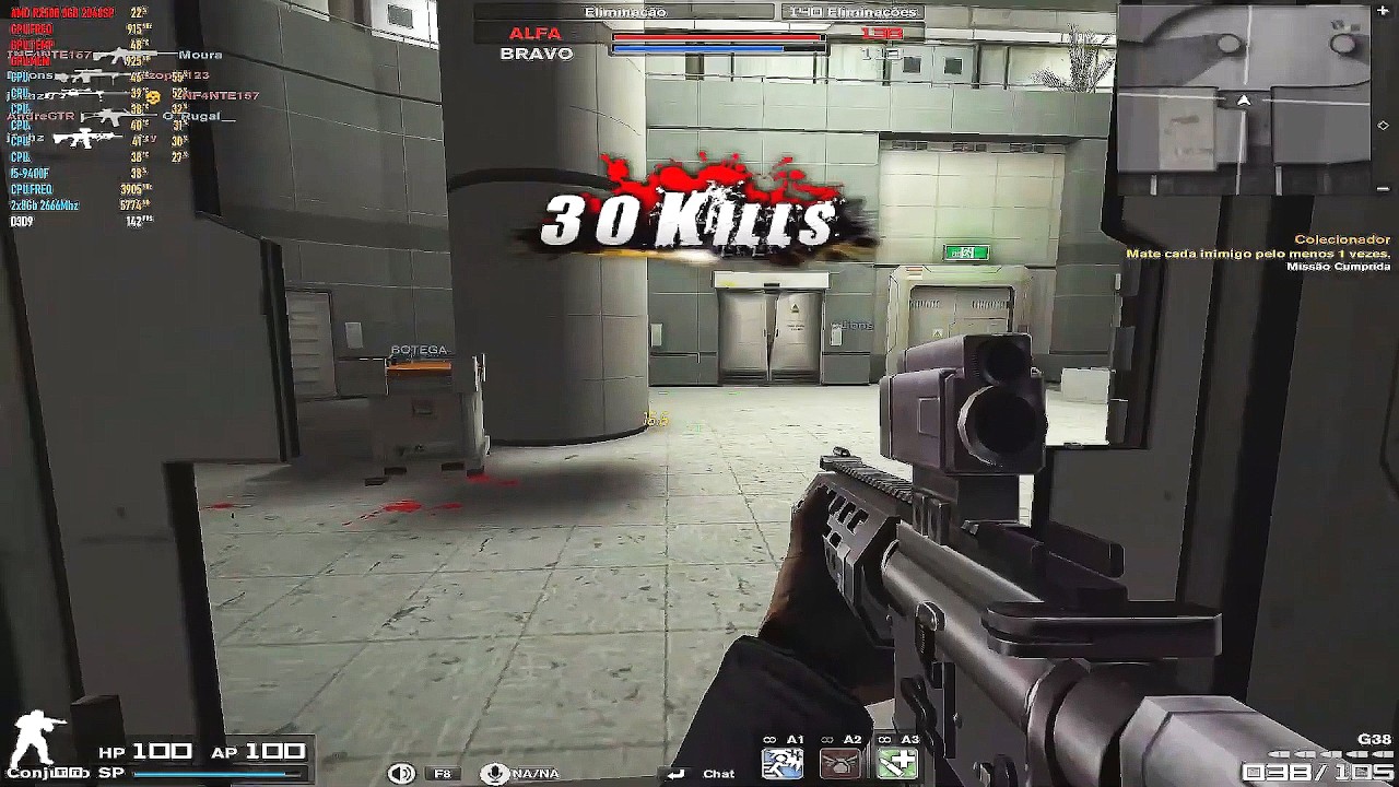 COMBAT ARMS - UMA PARTIDA DE ELIMINAÇÃO AVASSALADORA NO MAPA MAIS OLD DO COMBAT ARMS SECTOR 25