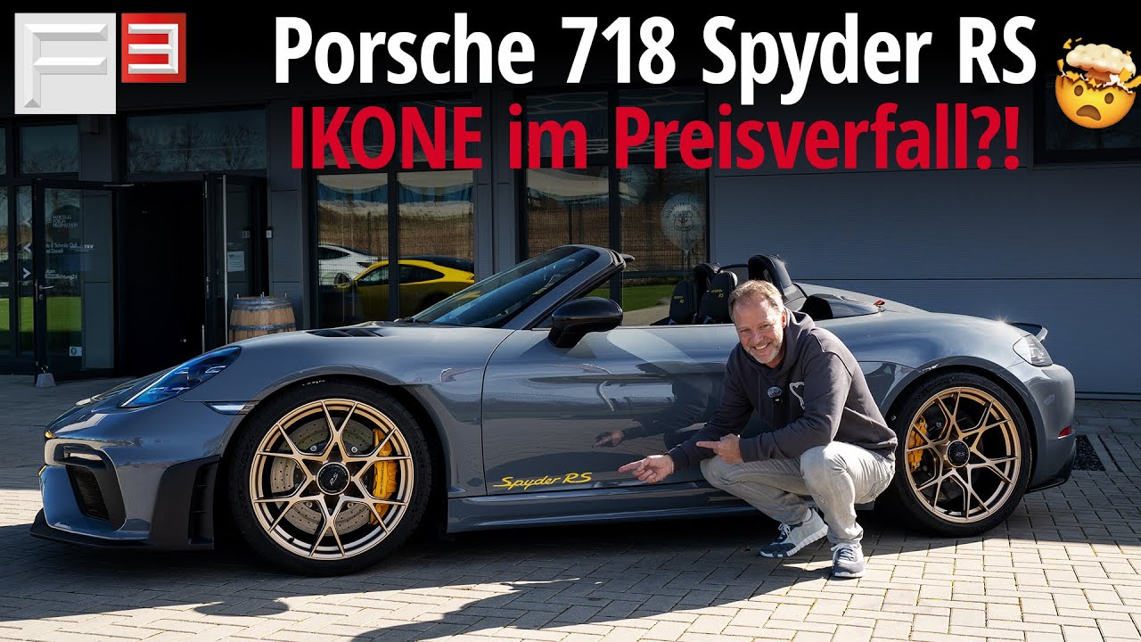 Sinnvolle Wertanlage?! 🧐 | Porsche 718 Spyder RS