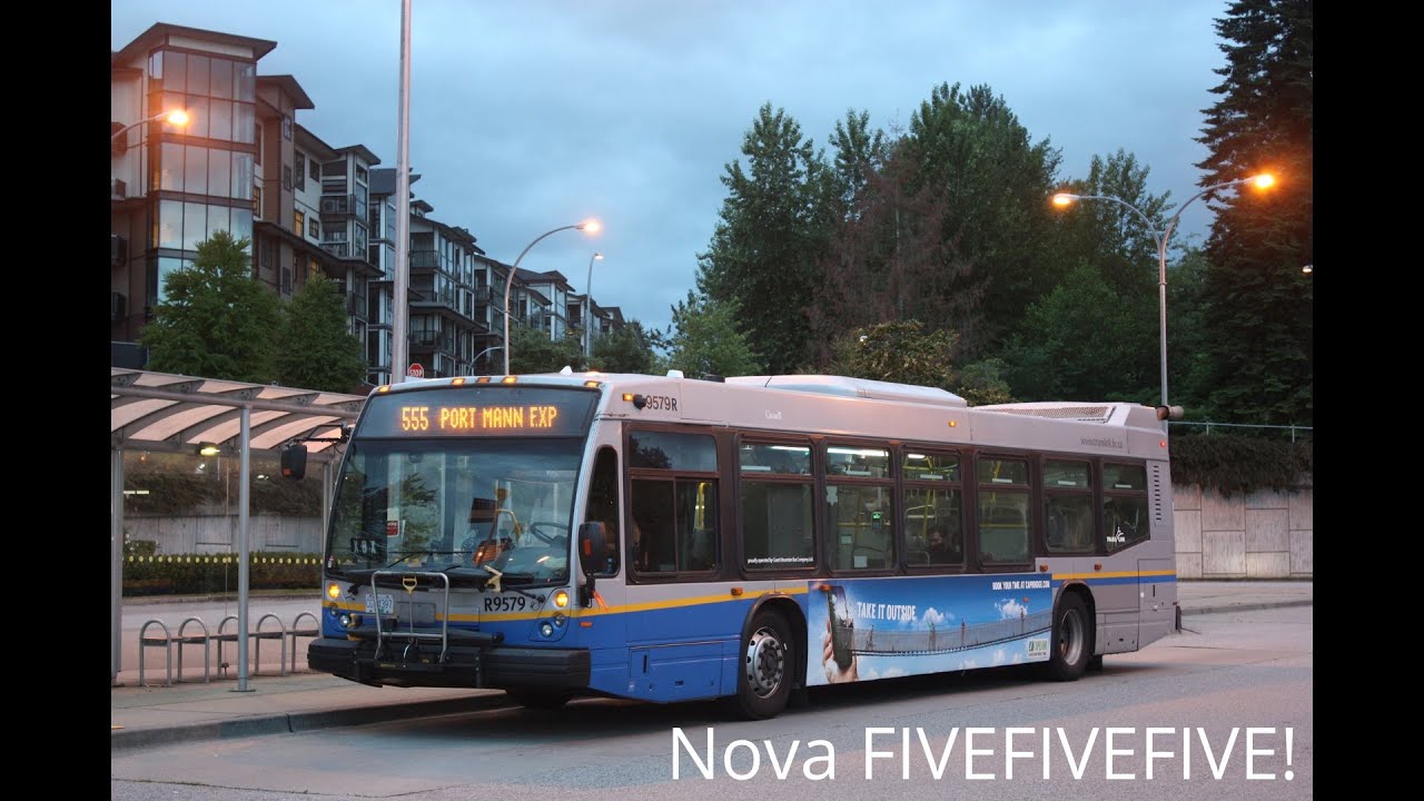Vancouver Translink 2009 NovaBus LFS - R9579 (555 Port Mann Express)
