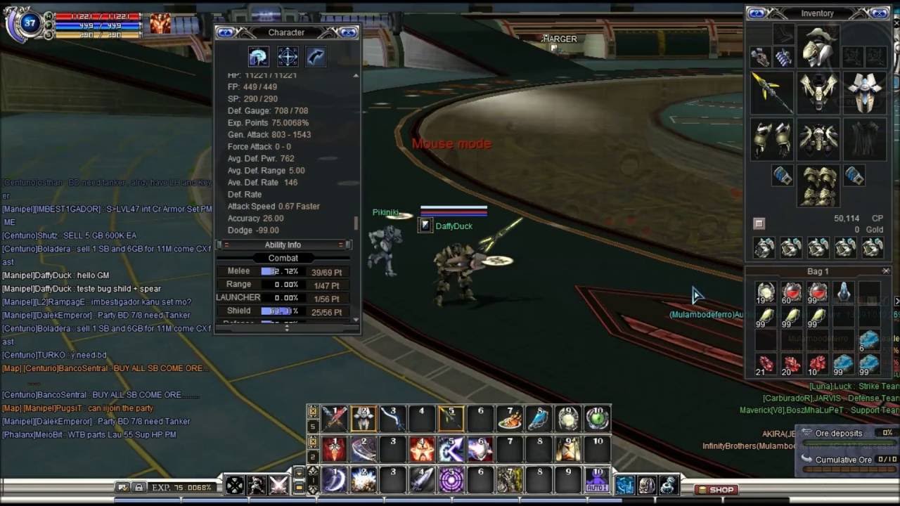 RF online GamesCampus Test Bug