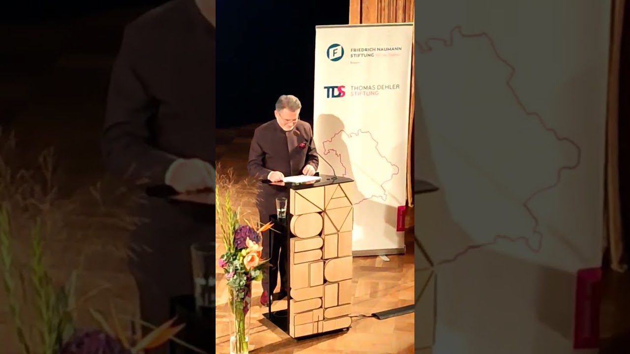 Preisverleihung Thomas Dehler Stiftung an Imam Benjamin Idriz, Lehnbachhaus, M&uuml;nchen, 29.10.2025