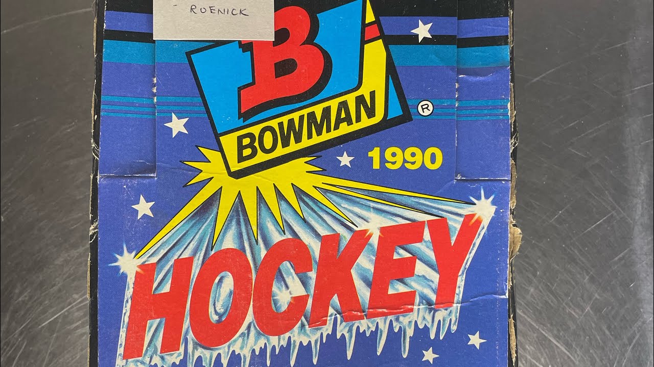 1990 Bowman NHL searching for rookies of the past and legends