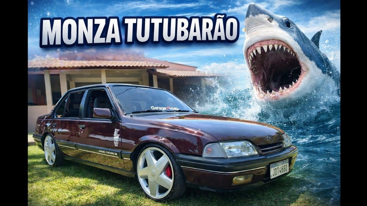 FOI PAIXÃO A PRIMEIRA VISTA NESSE -MONZA TUBARĂO LINDO E BAIXO. #mundoautomotivo