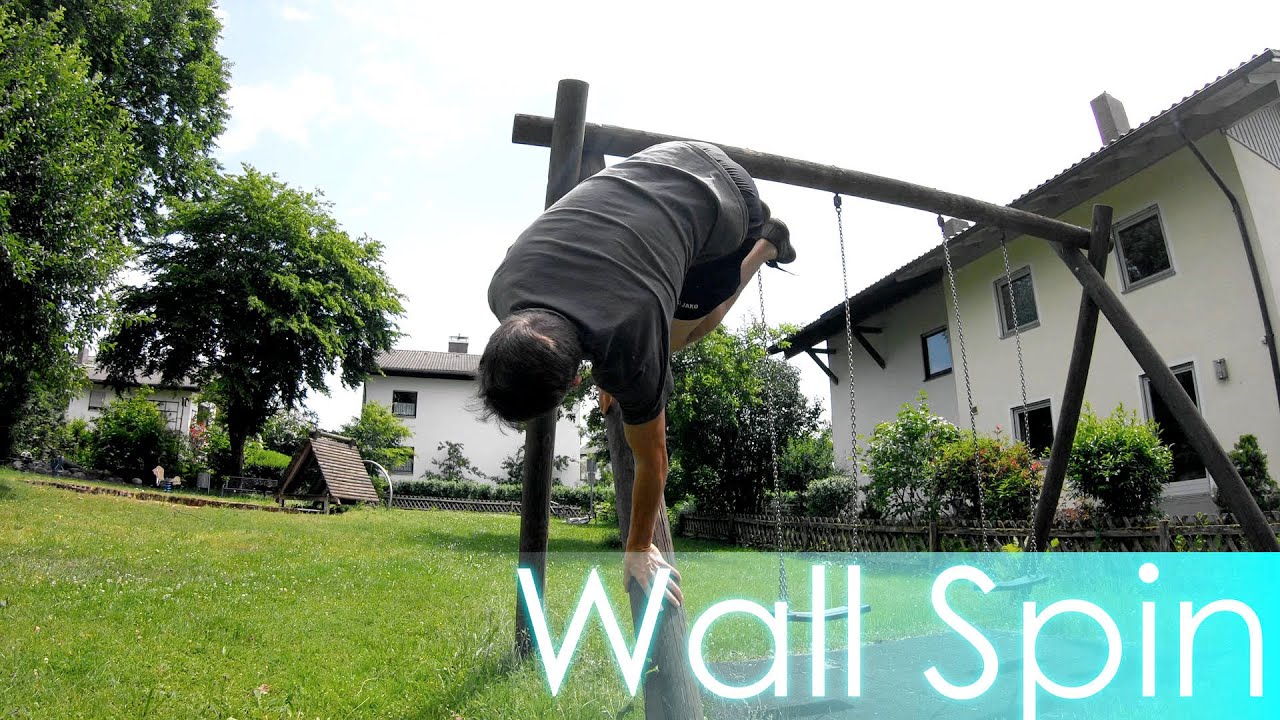Wall Spin lernen - [Parkour für Anfänger]