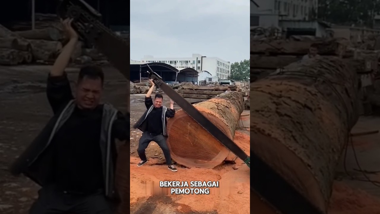 Pengrajin ini membuat sesuatu yang menakjubkan dari potongan kayu 😲
