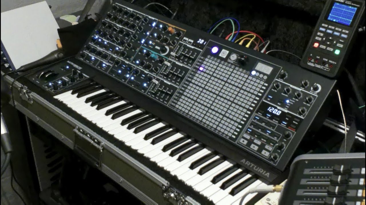 ARTURIA MATRIXBRUTE NOIR SOUND DEMO ALL PATCHES - LIVE - VOL. 6