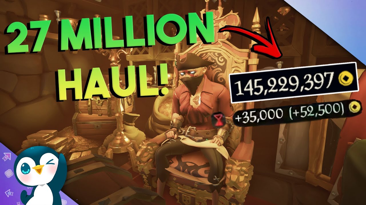 Мы заработали 27 МИЛЛИОНОВ ЗОЛОТА в День Сообщества! [Sea Of Thieves]