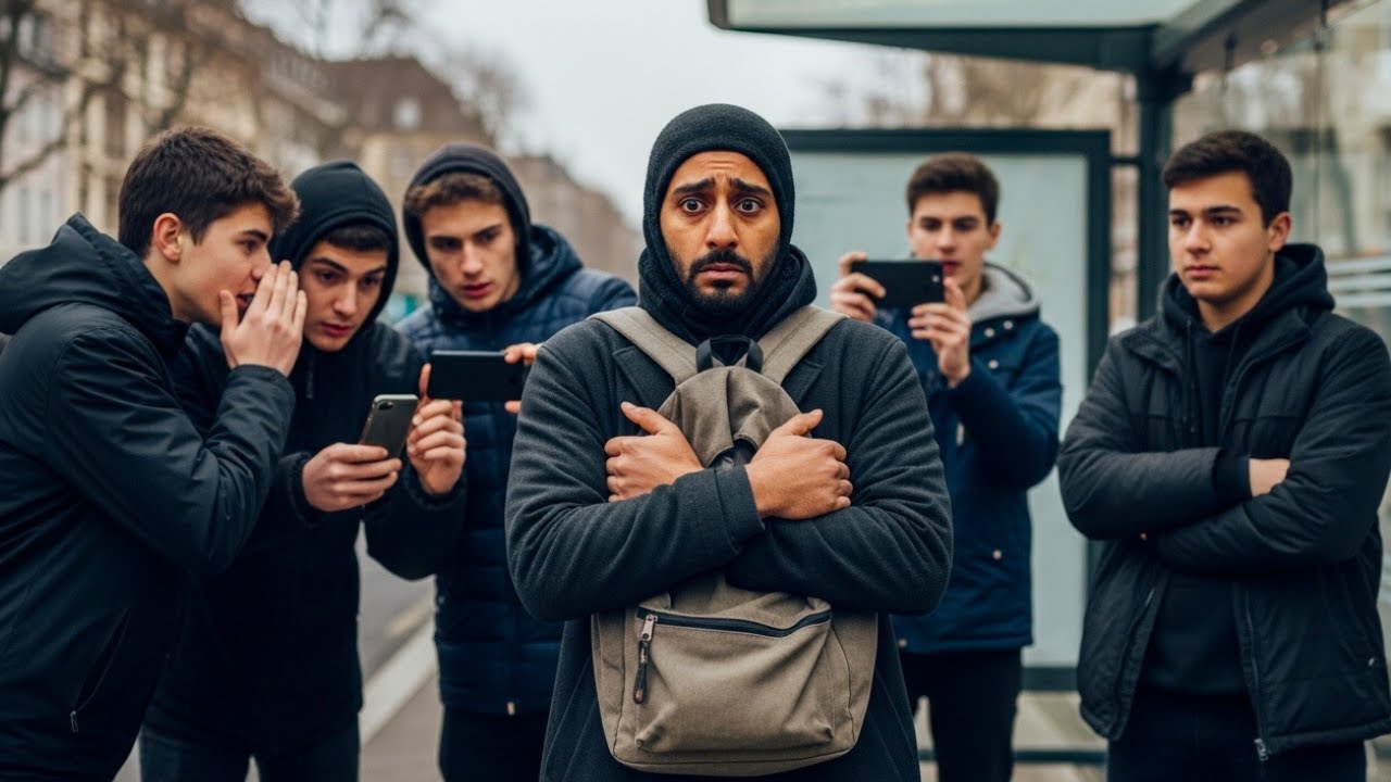 Il attendait le bus à Strasbourg lorsqu’il a été encerclé par des jeunes — personne n’a compris pour