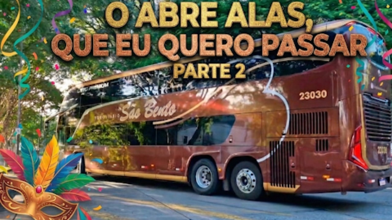 FOLIA DE ÔNIBUS NO DOMINGO DE CARNAVAL NO TERMINAL TIETÊ
