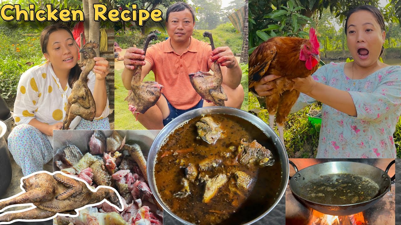 Local chicken recipe॥dhan khatera sakkiyo🤗#chickenrecipe