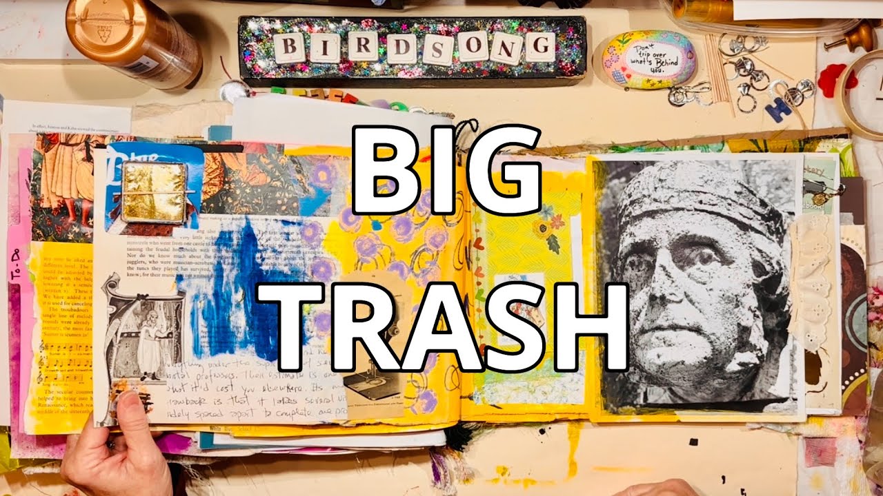 WORKING IN THE HUGE TRASHY JOURNAL
