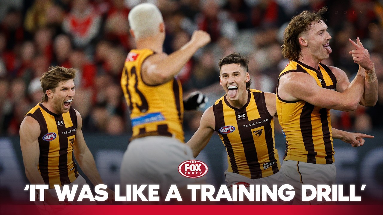 Back to their best - Hawks EMBARRASS fierce rivals Essendon in brutal beatdown 😤 I Fox Footy