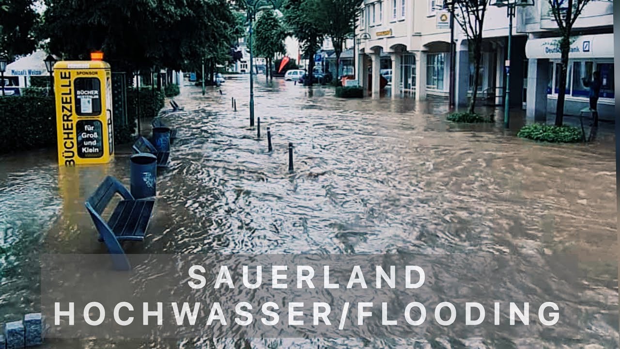Germany Flooding/Hochwasser | Sauerland | Sundern 2021