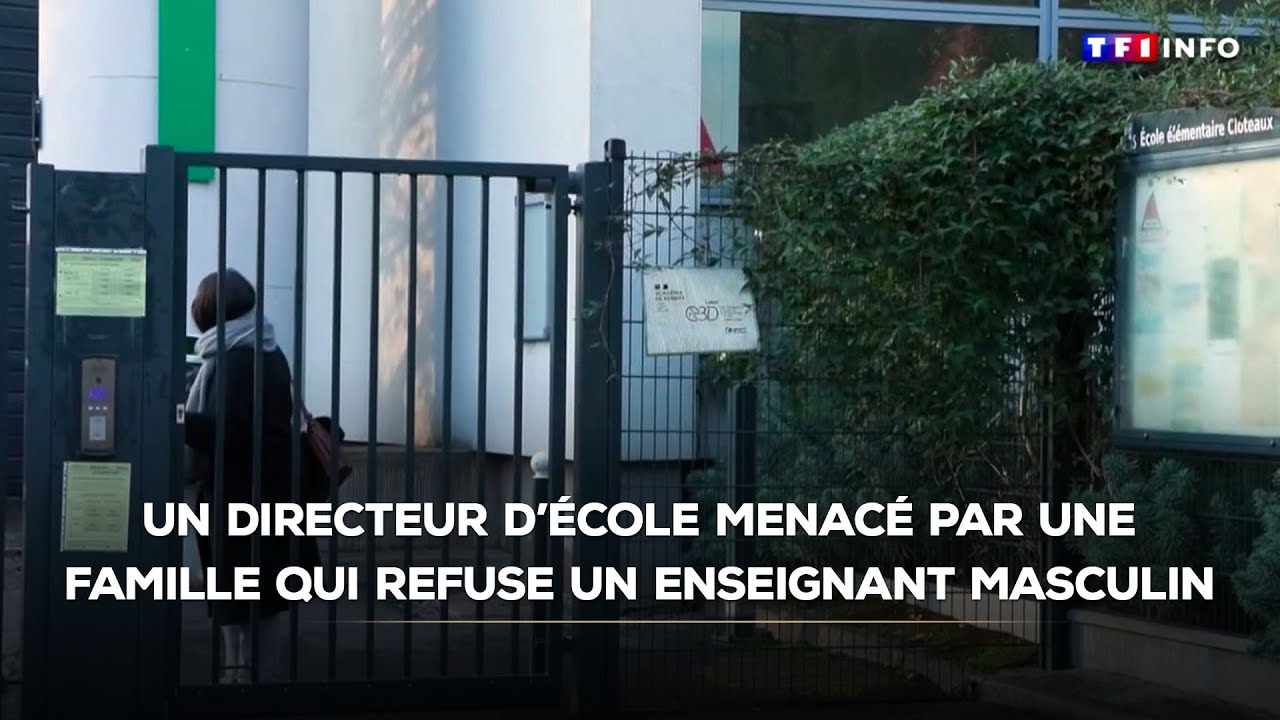 Rennes: un directeur d'&eacute;cole menac&eacute; par une famille qui refuse un enseignant masculin｜TF1 INFO