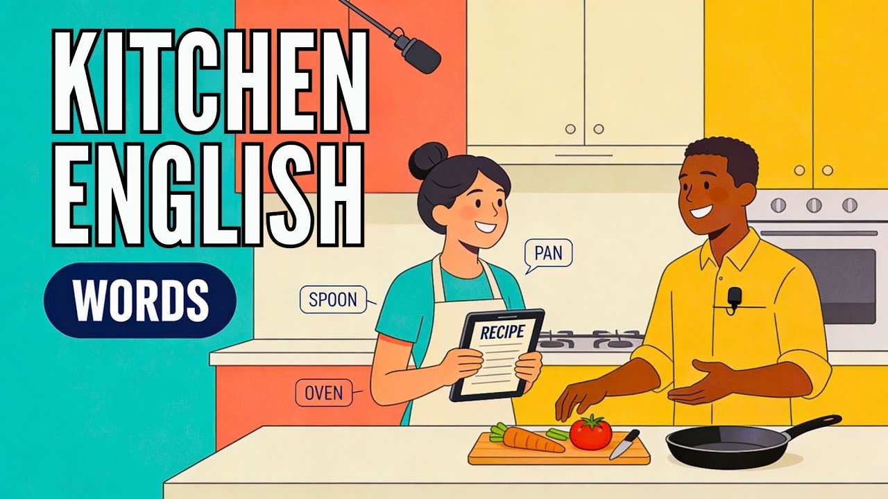 Изучайте английский язык с помощью кулинарии | Кулинарная лексика и рецепты | Веселый урок аудиро...