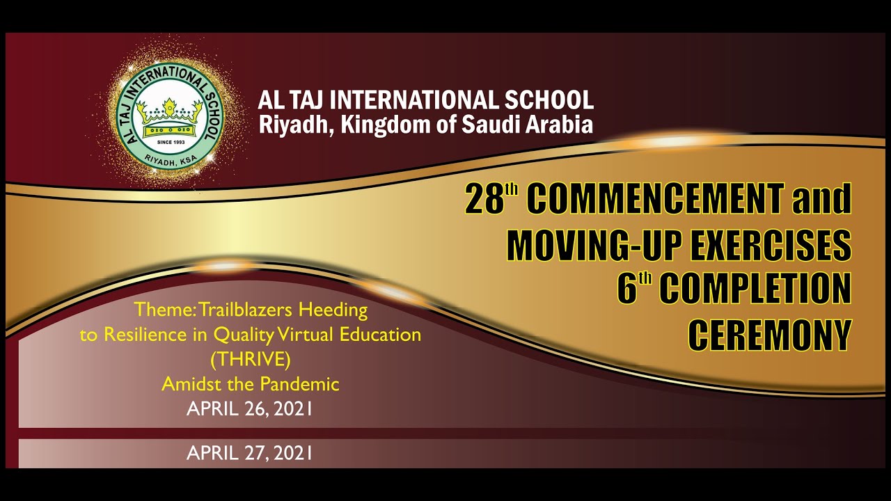 28th COMMENCEMENT EXERCISES BOYS' SECTION