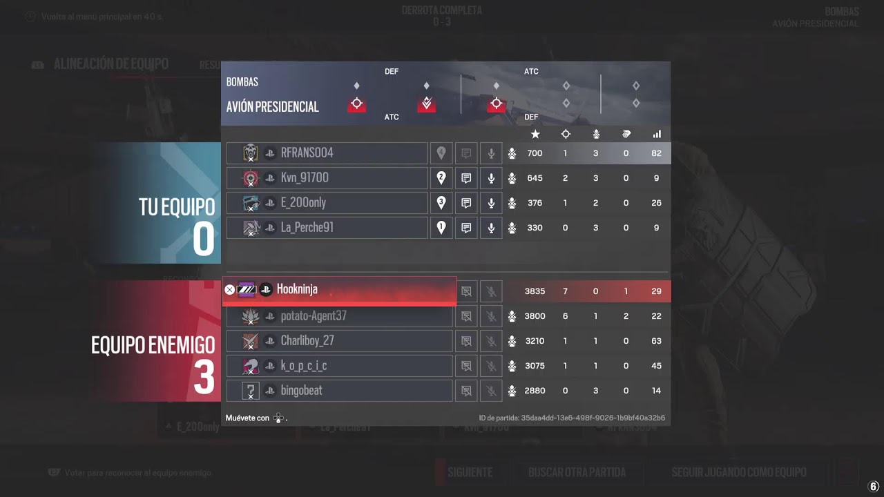 Rainbow Six Siege partidas rapidas