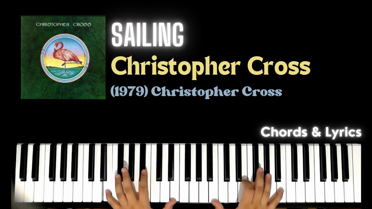 Sailing - Christopher Cross | Piano Cover Accompaniment Backing Track Tutorial Instrumental Chords
