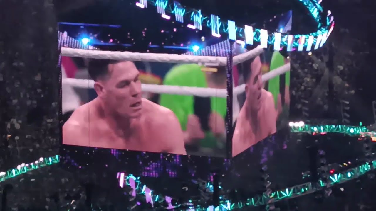 John Cena Wins his 17th World Title at WrestleMania 41 *Live Reaction*