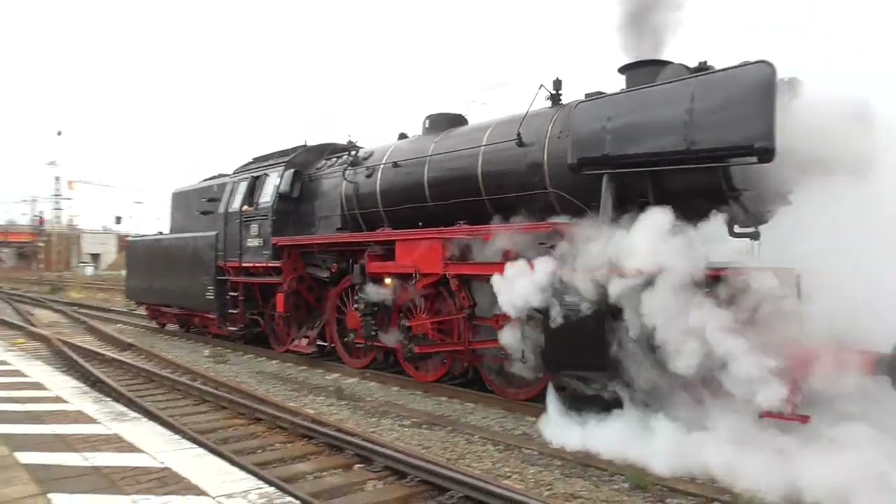 Dampfzug nach Michelstadt, Abfahrt