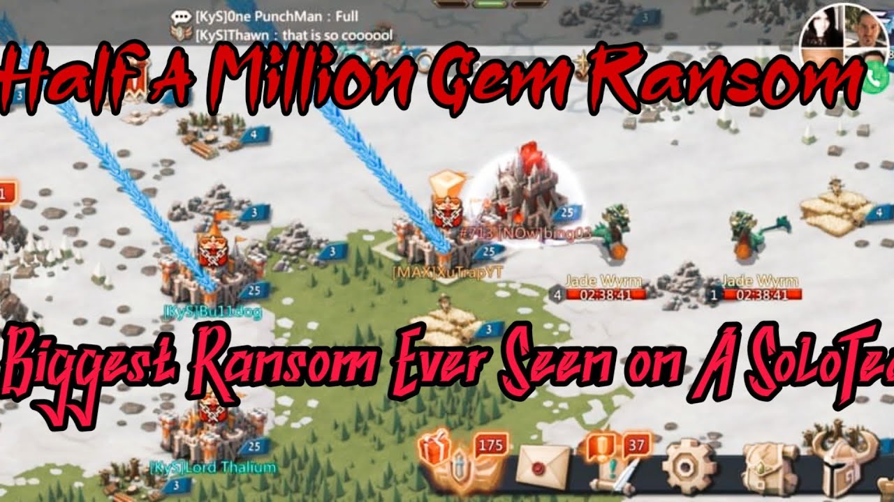 F2P SoloTrap Vs Own Kingdom | Betrayal | Biggest Gem Ransom Ever On SoloTrap | October KvK