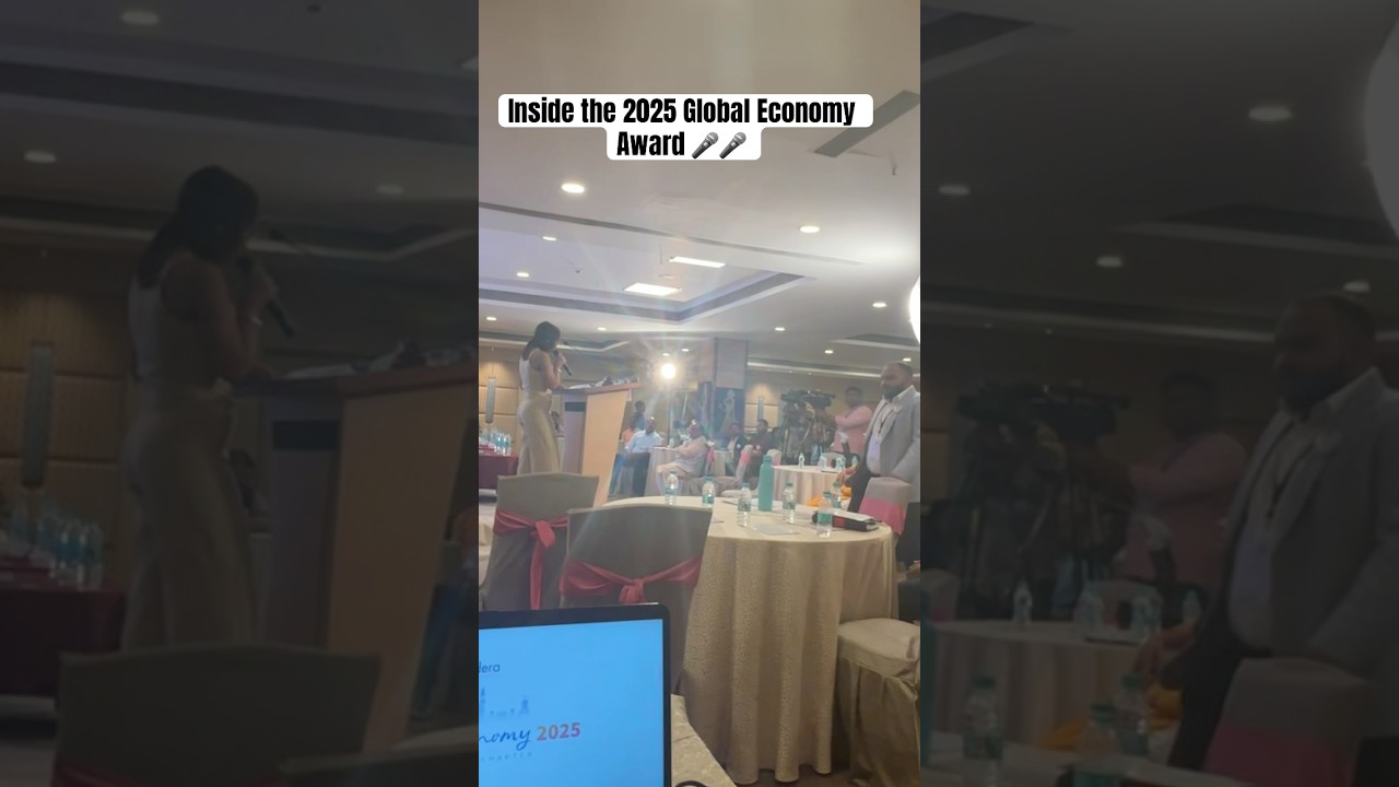 Global Economy Award Hosting  #globaleconomy #globalleader #hostlife #youtubeevent #awards #eventmc
