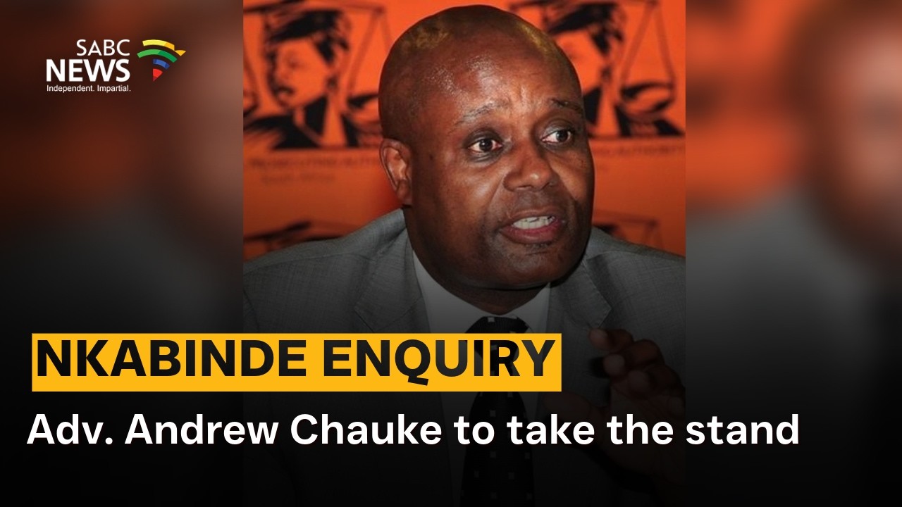 Nkabinde Enquiry | Adv. Andrew Chauke testifies