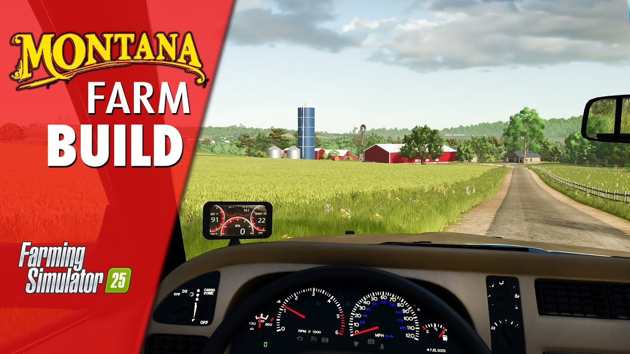 BIG SKY Montana Masterpiece: Building My Custom Farm in FS25!