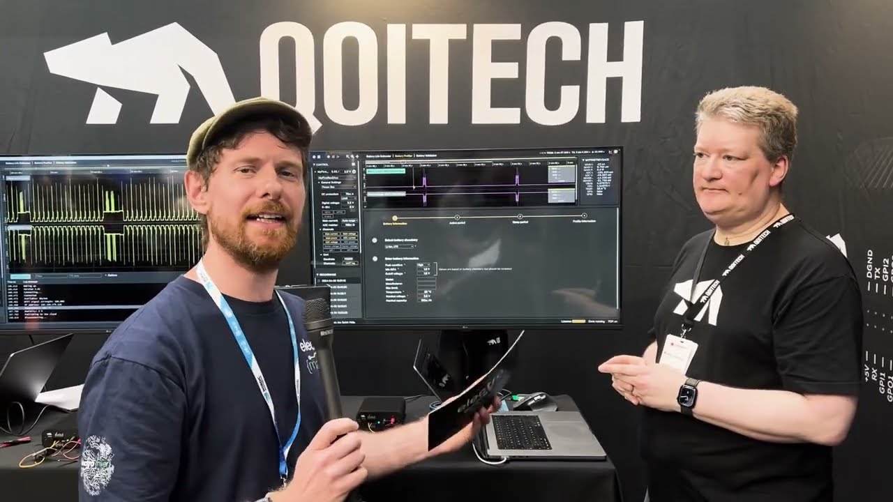 Introducing the Qoitech's Battery Profiling Wizard at Embedded World 2024