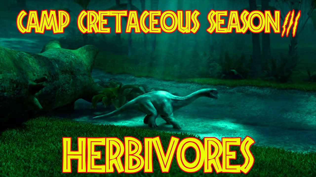 CAMP CRETACEOUS SEASON 3   herbivores
