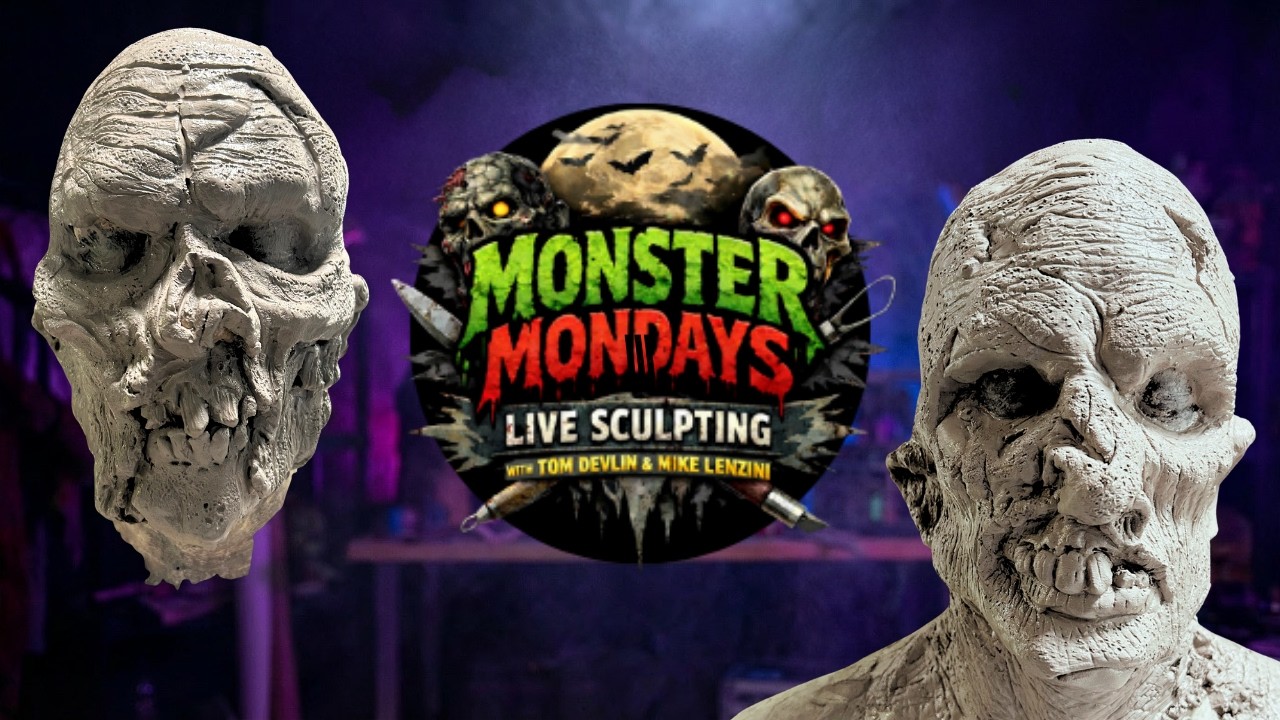 LIVE Zombie Sculpting for Our New Horror Movie + Crowdfunding Talk | March 9th 2026