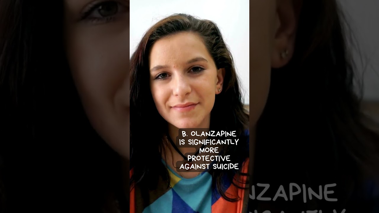 PMHNP Quiz: Comparing Clozapine and Olanzapine in Resistant Schizophrenia!  #pmhnp #schizophrenia