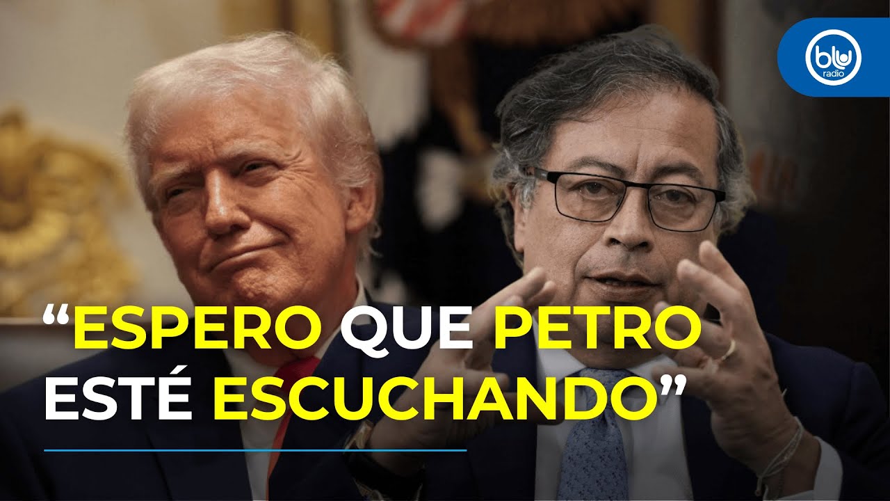 Trump sube el tono contra Petro: “Más le vale que se dé cuenta o será el siguiente”