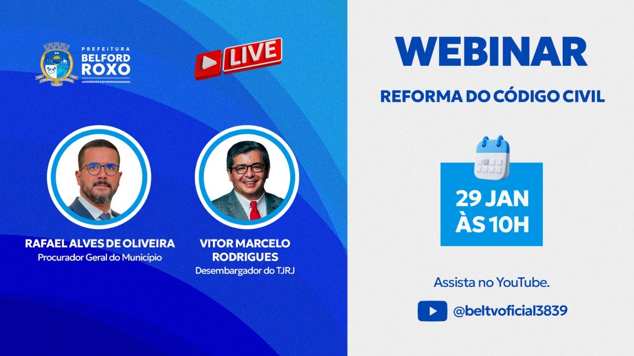 Reforma do Código Civil - WEBINAR
