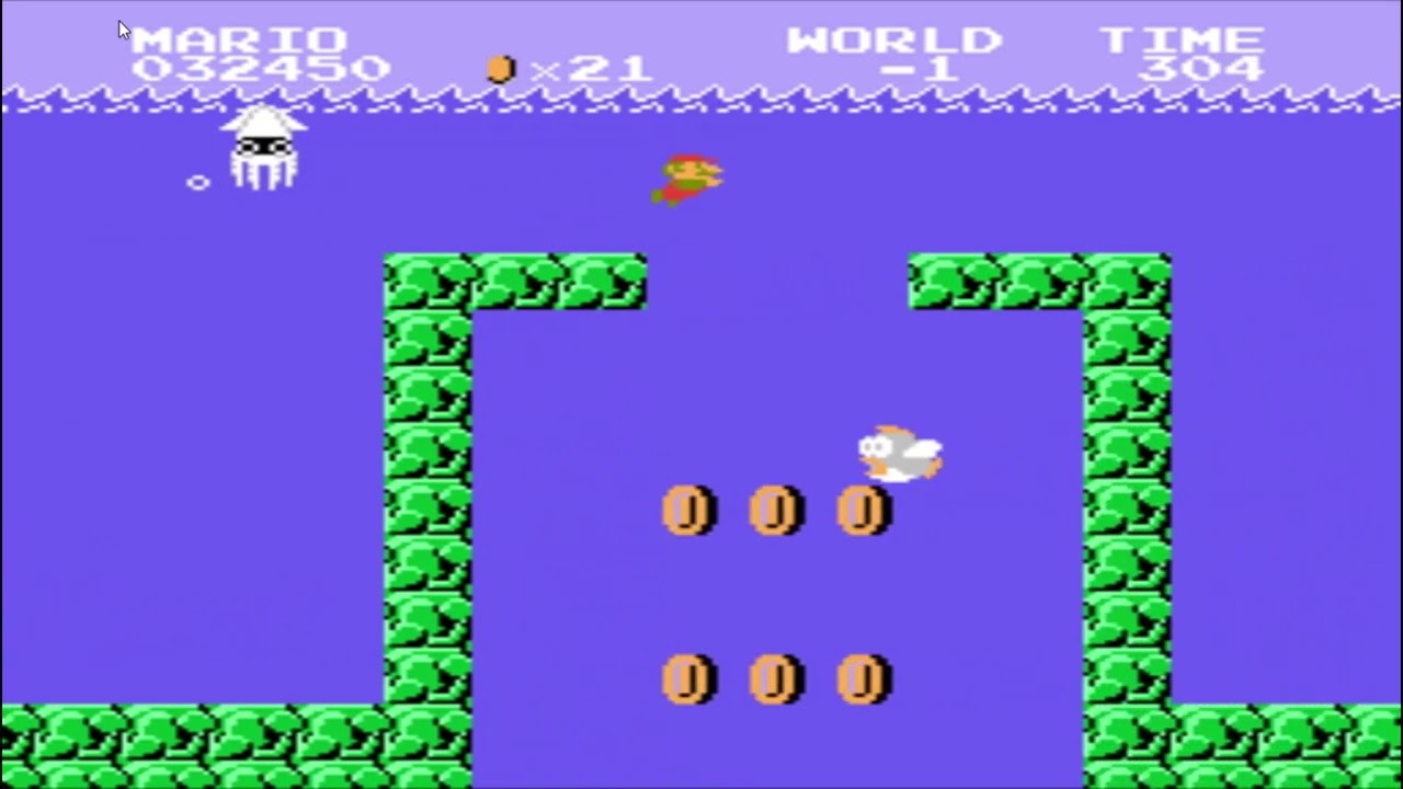 Super Mario Bros NES Secrets