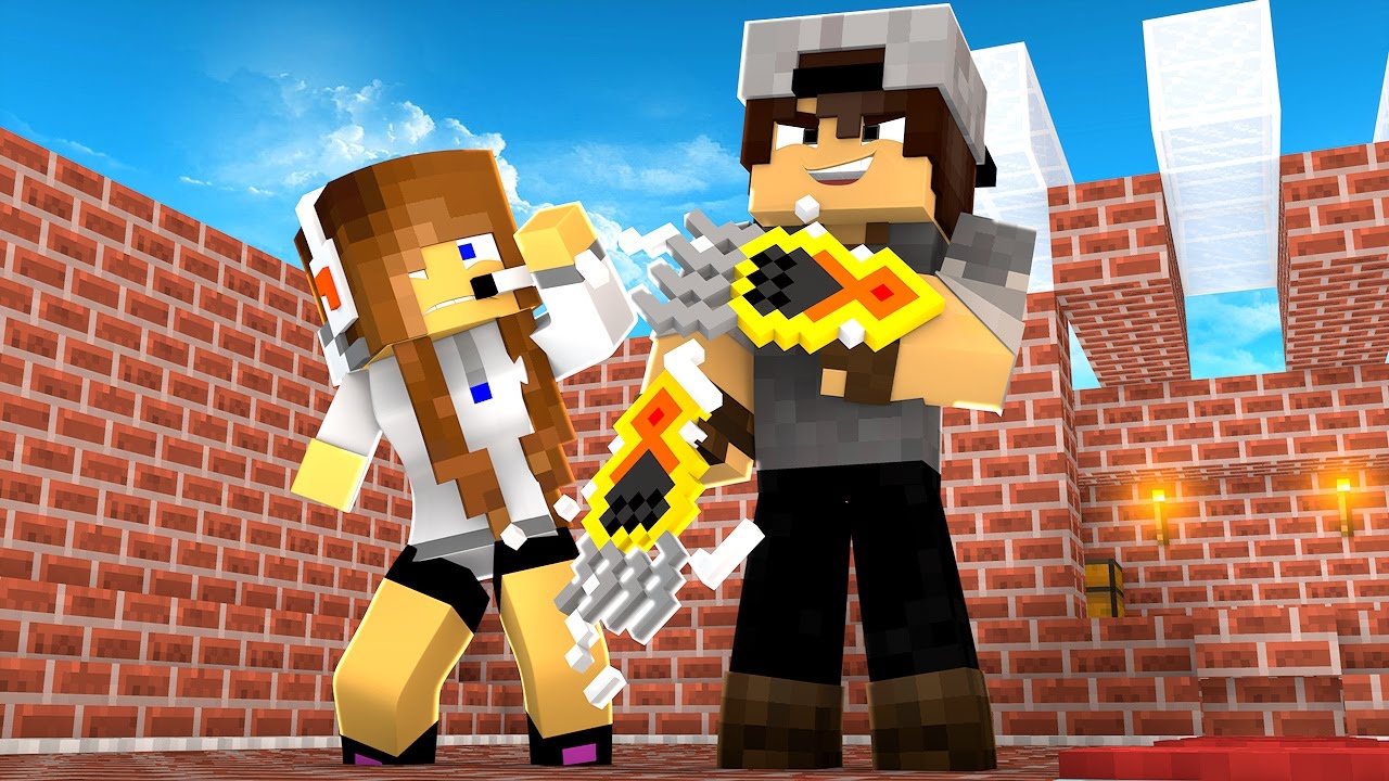 Minecraft: SORTE NO PVP - GARRAS NINJAS!