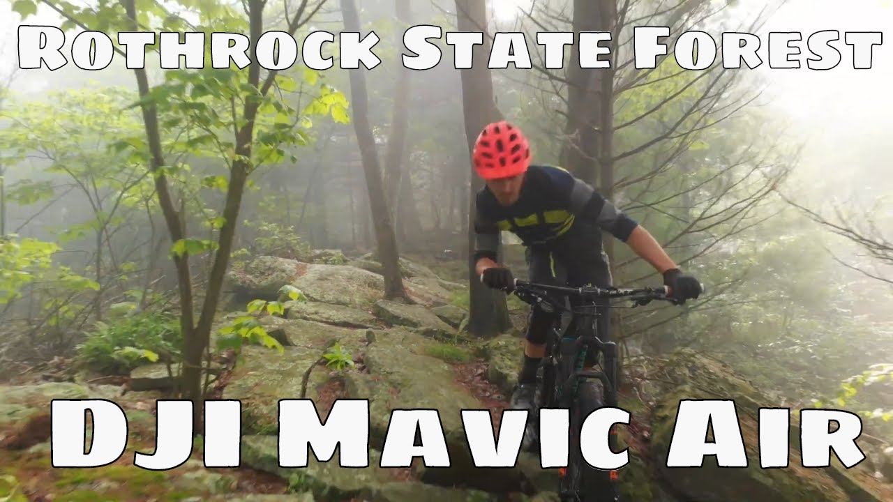 Rothrock State Forest Pennsylvania -  DJI Mavic Air  -  Mountain Biking Gravel Biking