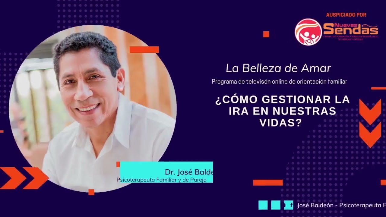 ¿CÓMO GESTIONAR LA IRA EN NUESTRAS VIDAS?- LA BELLEZA DE AMAR