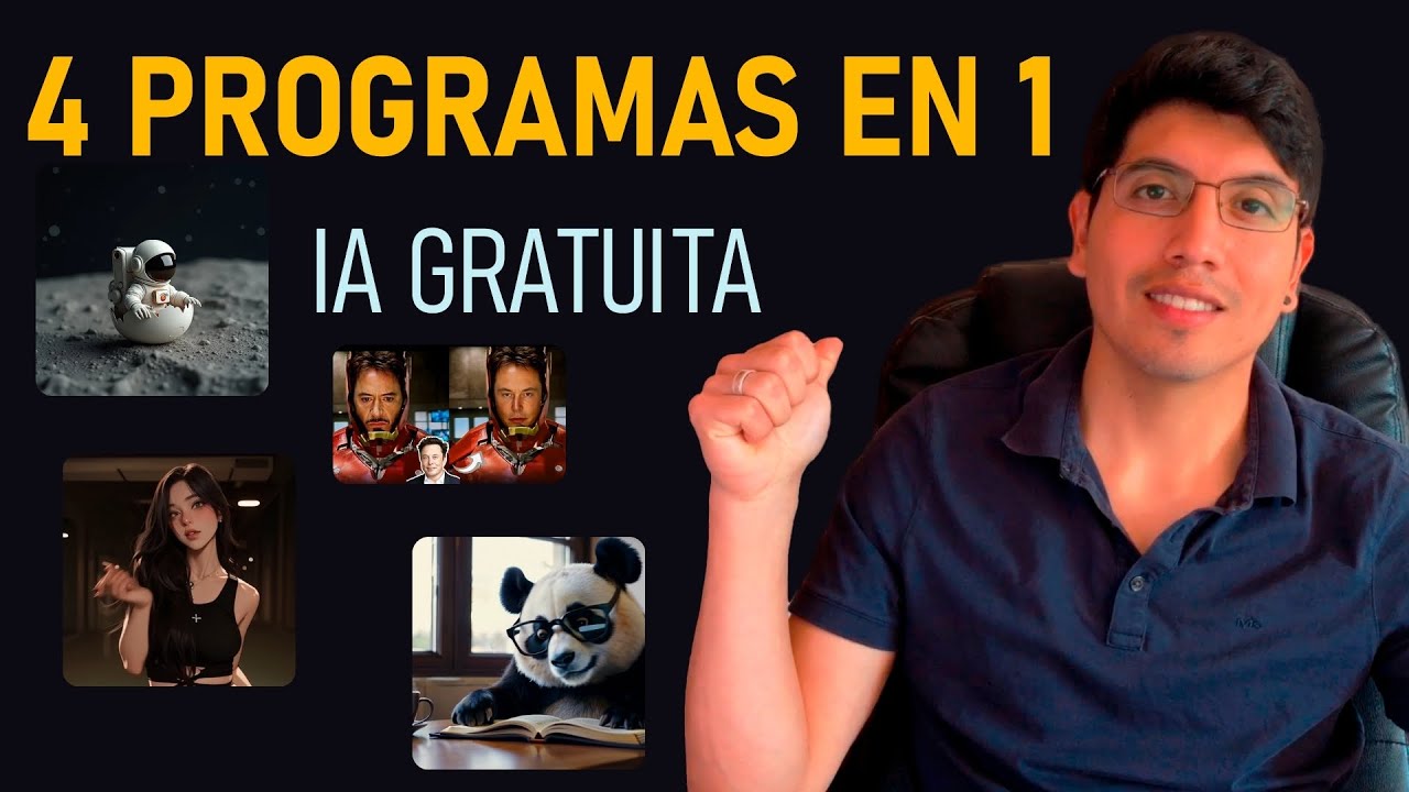 🚀IA GRATUITA que Crea Animaciones, Imágenes, videos y Deepfakes en 1 CLIC