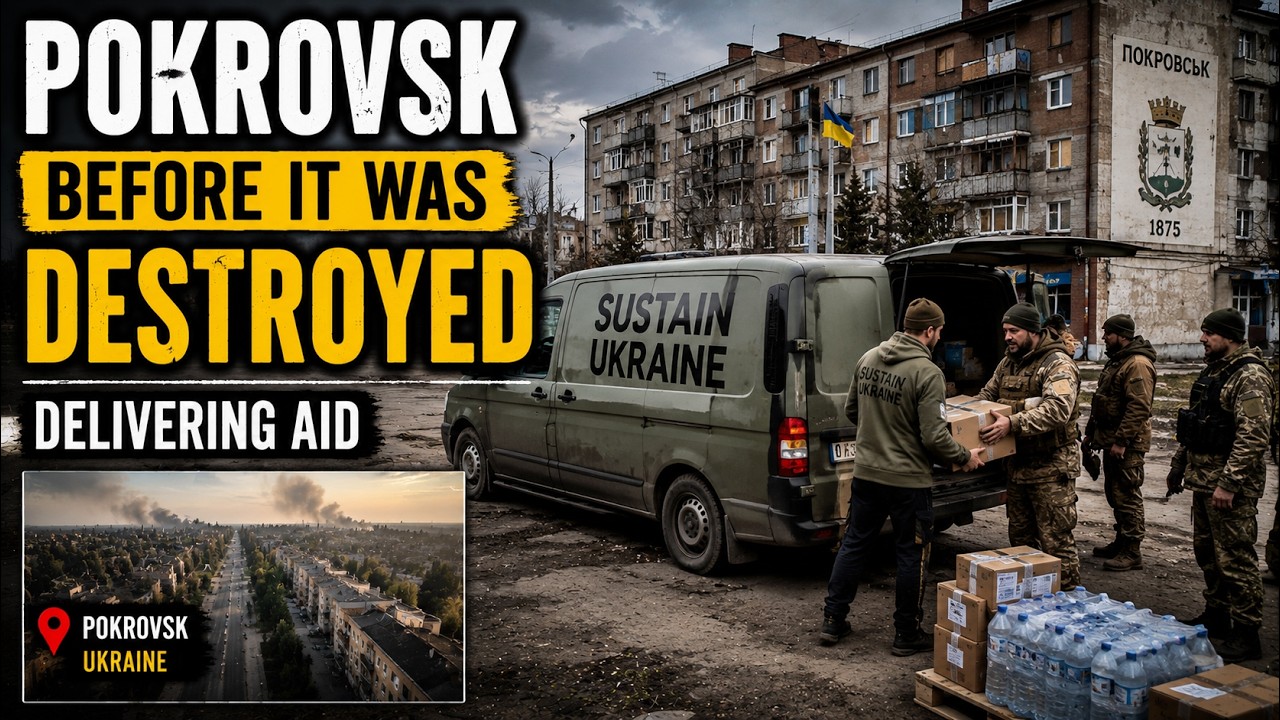 ALERT - Pokrovsk in #Ukraine under siege - Sustain Ukraine delivers aid there 👍💪 🇺🇦 🇬🇧