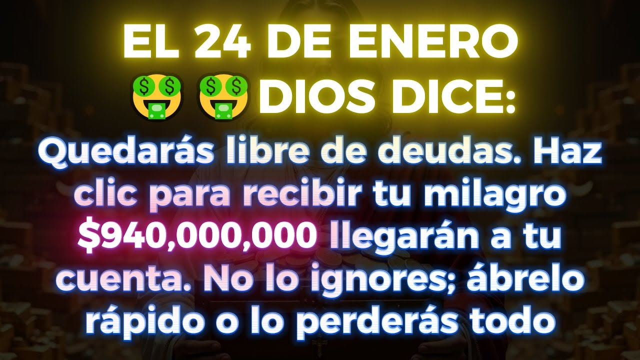 🤑🤑DIOS DICE: ESTARÁS LIBRE DE DEUDAS FINANCIERAS..HAZ CLIC PARA RECIBIR TU MILAGRO INSTANTÁNEO..