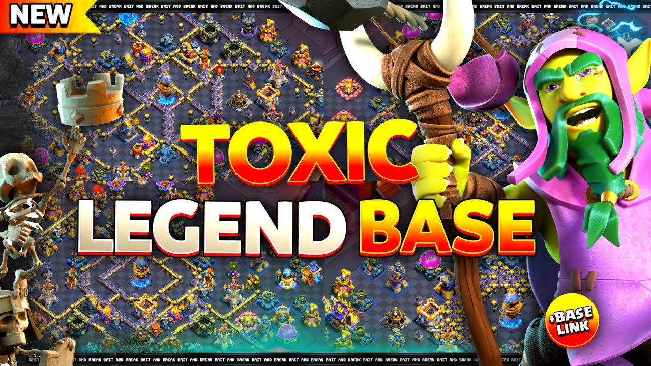 NEW TH18 LEGEND + *WAR BASE LINKS* | BEST TH18 ANTI 2 STAR BASES | CLASH OF CLANS 🔥