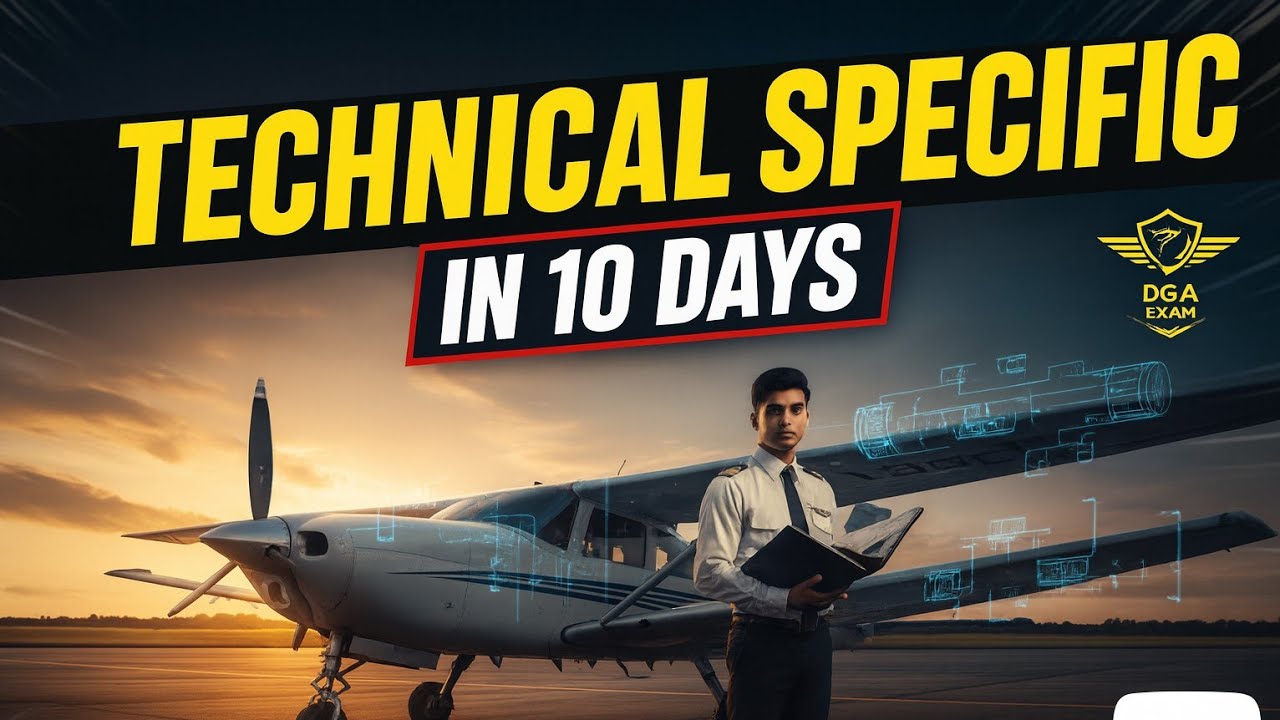 How to do Technical Specific in 10 Days - Yes, it's Possible | DGCA EXAM
