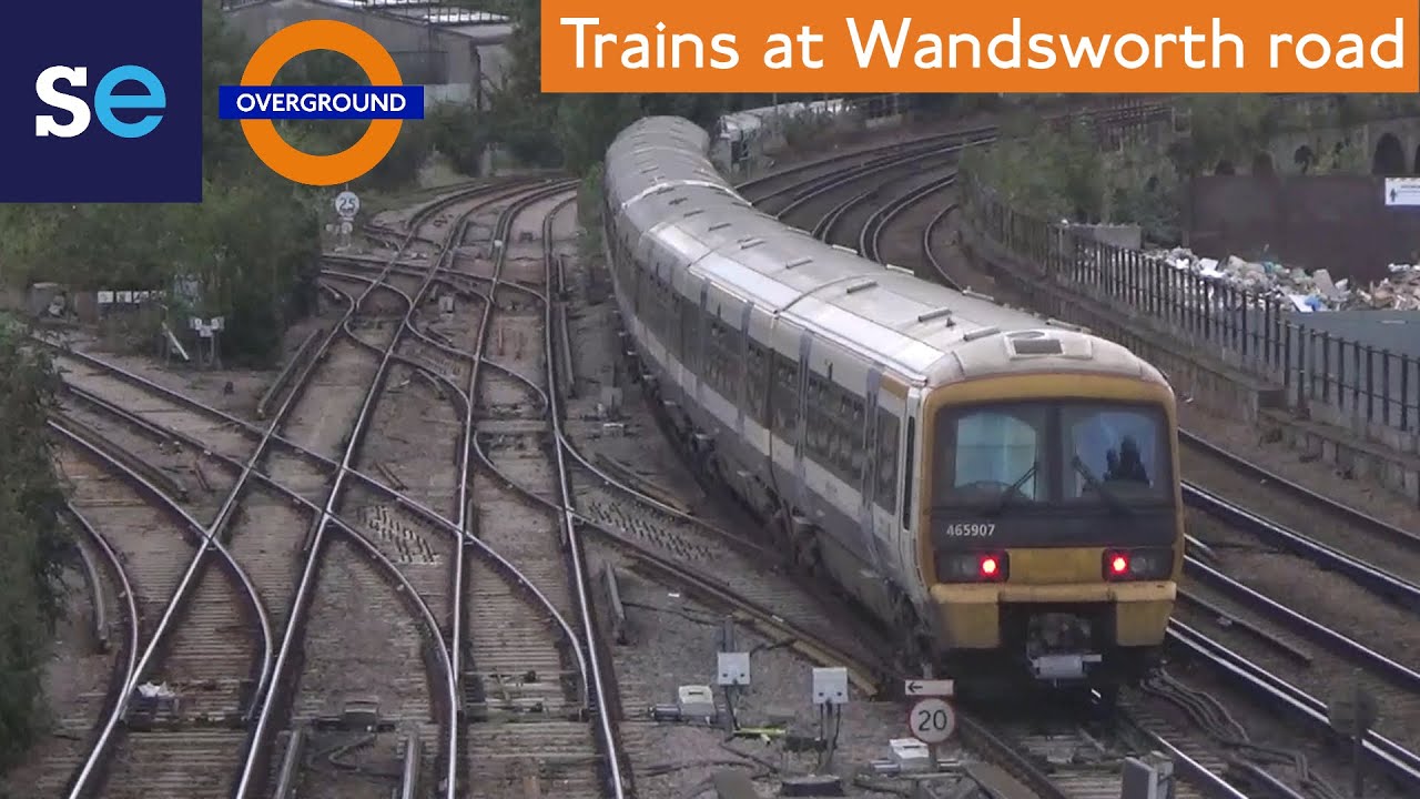 Late evening trains at Wandsworth Road | Cool Transport