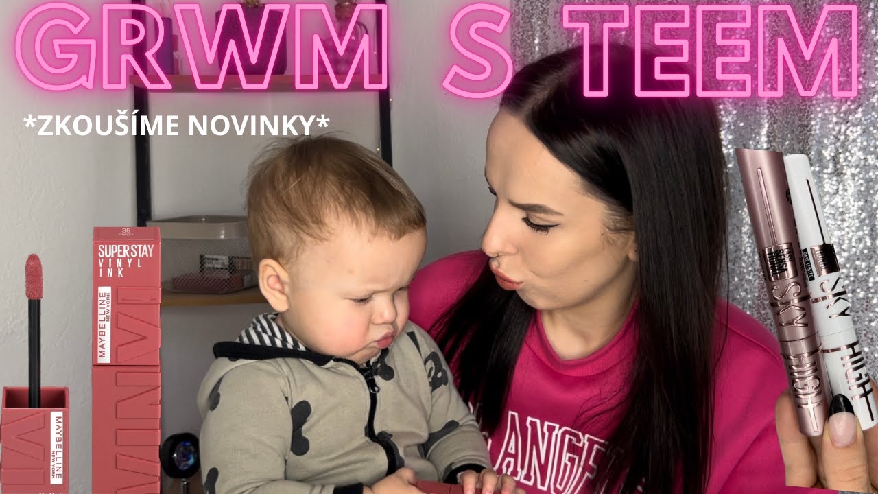GRWM s TEEM I aka proč natáčím vždy, když Teo spí 😂❤️ I novinky a moc roztomilosti